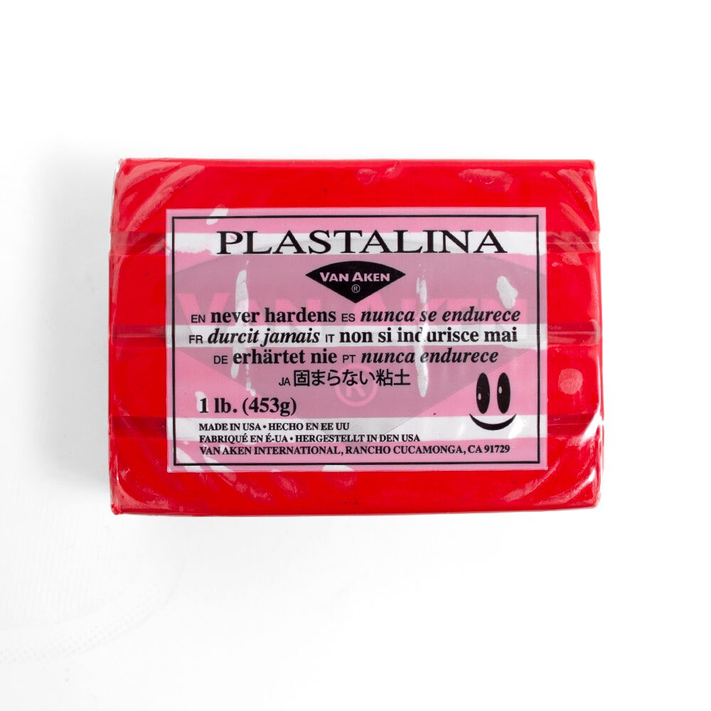 Clay, Art & School, Van Aken, Plastalina, Modeling, #1, 35269, Red